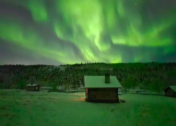 Leppaelaen Vanhatupa Rantasaunalla Шале Утсйоки